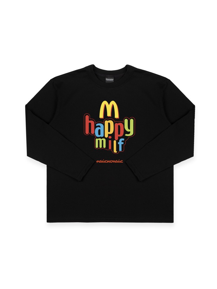 Лонгслив Nicenonice Classic "Happy milf"